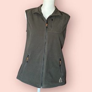 Eddie Bauer First Ascent dark great fleece vest